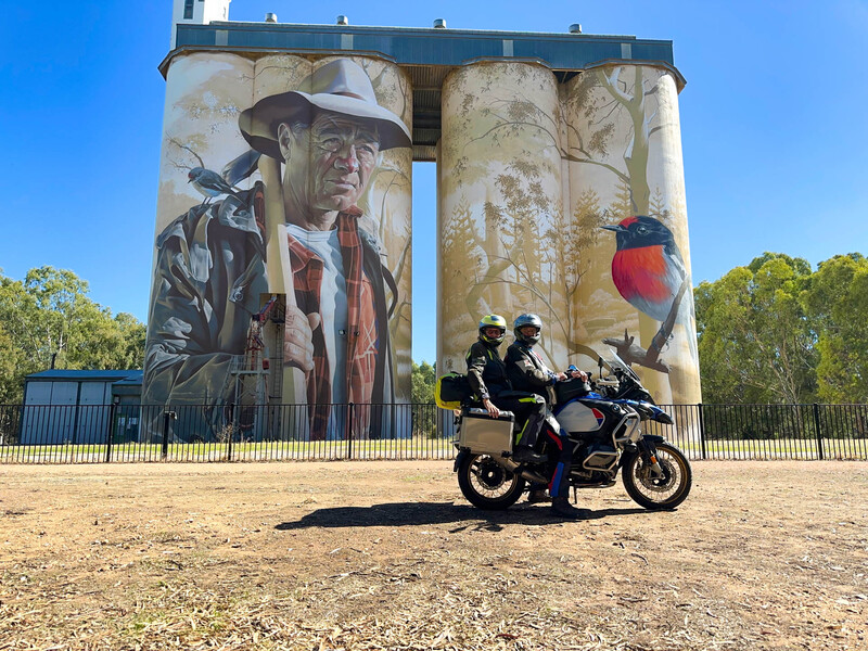 Typisch Australien: Kunst am Silo